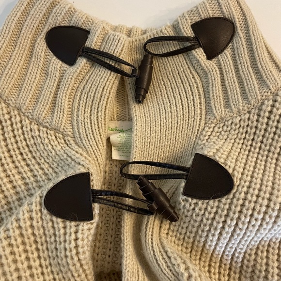 Anthropologie Cardigan Duster M Staring at Stars Knit Neutral Anthropologie - Picture 7 of 13